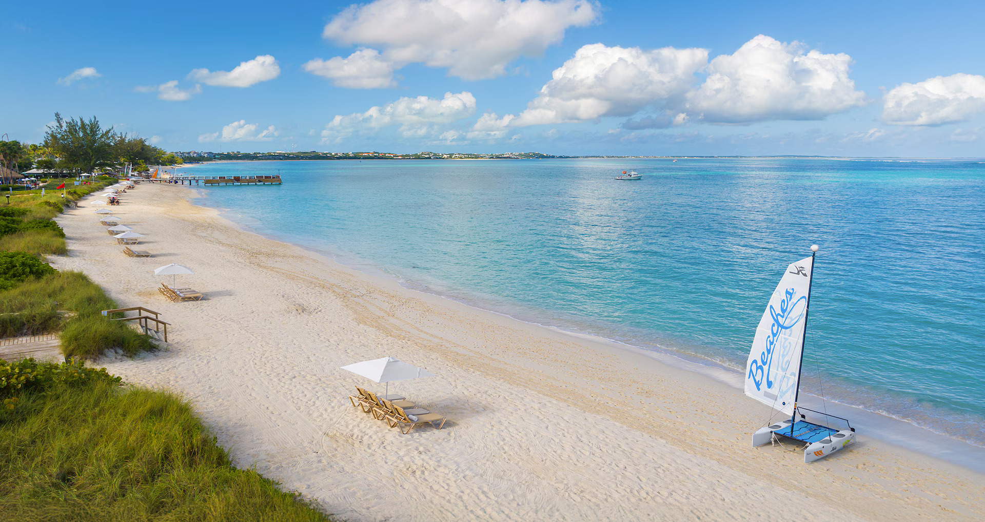 Beaches Turks & Caicos shoreline