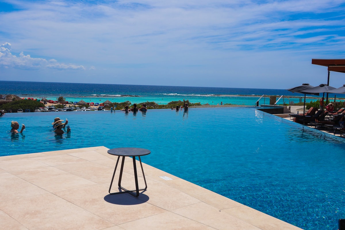 Sandals Dunn's River waterfall-adjacent architecture and modern pool design