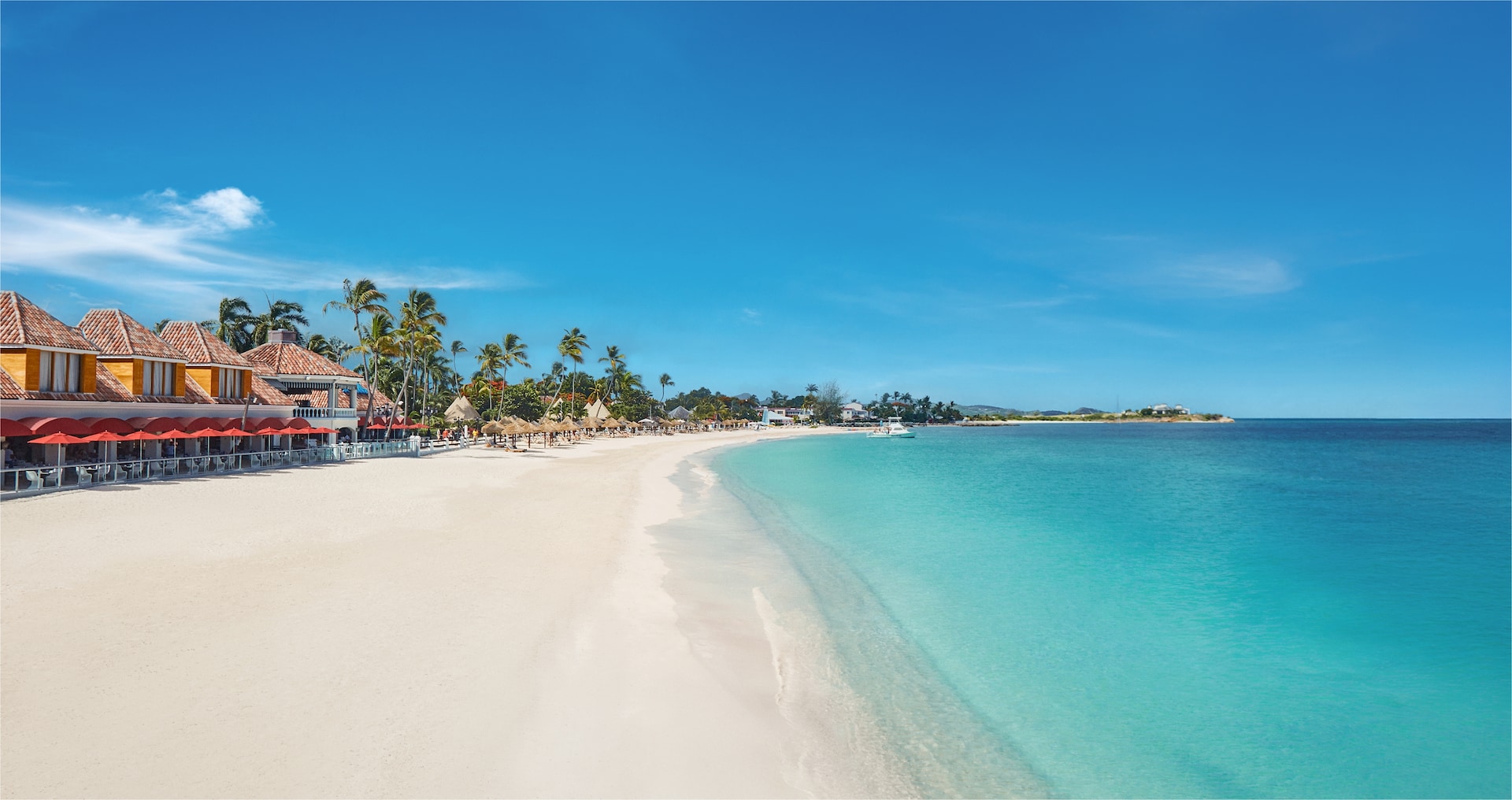 Branded Caribbean beach planning image for Punta Cana all-inclusive resort research
